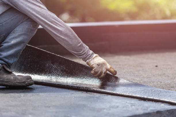 Professional Waterproofing technician working in Monticello, WI